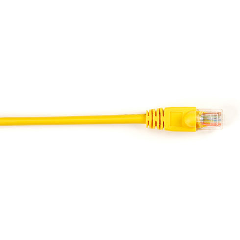 Black Box CAT5e Value Line Patch Cable, Stranded, Yellow, 15-ft. (4.5-m)