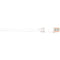 Black Box CAT5e Value Line Patch Cable, Stranded, White, 15-ft. (4.5-m)