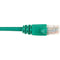 Black Box CAT6 Value Line Patch Cable, Stranded, Green, 7-ft. (2.1-m)