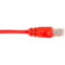 Black Box CAT6 Value Line Patch Cable, Stranded, Red, 5-ft. (1.5-m)