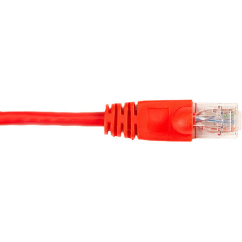 Black Box CAT6 Value Line Patch Cable, Stranded, Red, 7-ft. (2.1-m)