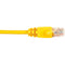 Black Box CAT6 Value Line Patch Cable, Stranded, Yellow, 7-ft. (2.1-m)