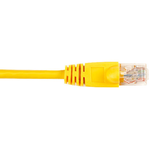 Black Box CAT6 Value Line Patch Cable, Stranded, Yellow, 15-ft. (4.5-m)