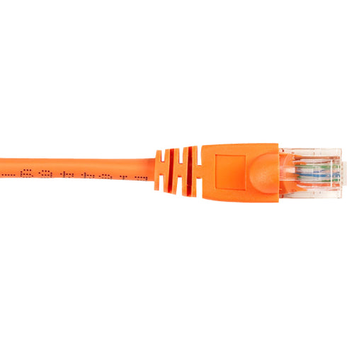 Black Box CAT6 Value Line Patch Cable, Stranded, Orange, 15-ft. (4.5-m)