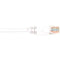 Black Box CAT6 Value Line Patch Cable, Stranded, White, 10-ft. (3.0-m)