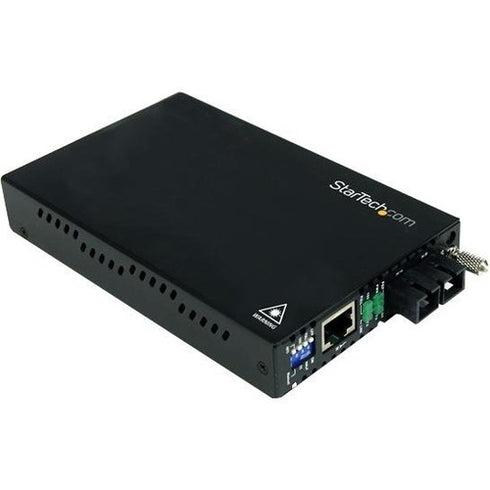 StarTech.com 10-100 Mbps Multi Mode Fiber Media Converter ST 2 km