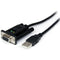 StarTech.com USB to Serial Adapter - Null Modem - FTDI USB UART Chip - DB9 (9-pin) - USB to RS232 Adapter