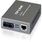 TP-LINK MC210CS Gigabit Media Ethernet Converter, 1000Mbps RJ45 to 1000M single-mode SC fiber, up to 15Km-9miles, chassis mountable