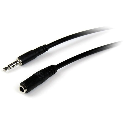 StarTech.com 2m 3.5mm 4 Position TRRS Headset Extension Cable - M-F