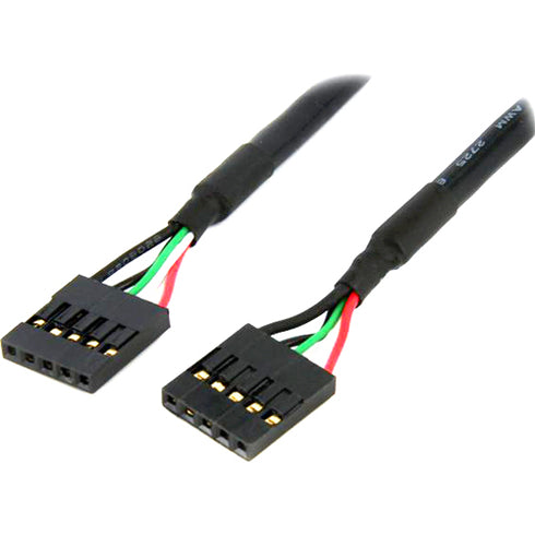 StarTech.com 24in Internal 5 pin USB IDC Motherboard Header Cable F-F