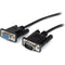 StarTech.com 1m Black Straight Through DB9 RS232 Serial Cable - M-F