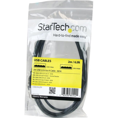StarTech.com 2m USB 2.0 A to A Cable - M-M
