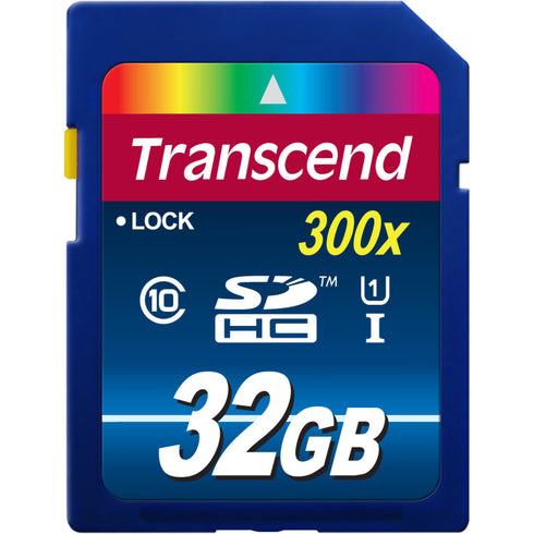 Transcend 32 GB Class 10-UHS-I SDHC