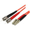 StarTech.com 10m Fiber Optic Cable - Multimode Duplex 50-125 - LSZH - LC-ST - OM2 - LC to ST Fiber Patch Cable
