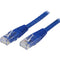 StarTech.com 75 ft Cat 6 Blue Molded RJ45 UTP Gigabit Cat6 Patch Cable - 75ft Patch Cord