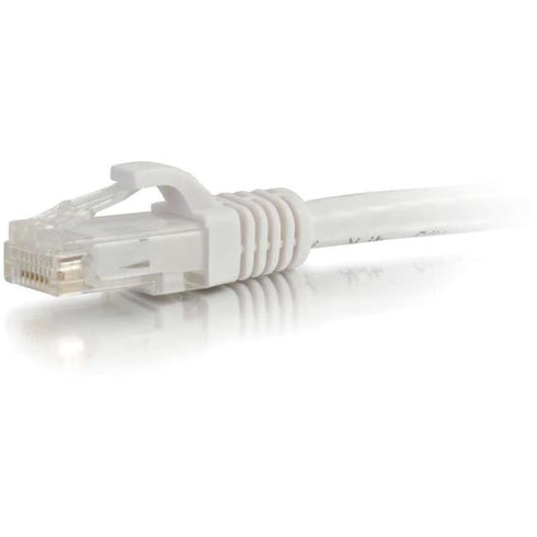 C2G-15ft Cat6 Snagless Unshielded (UTP) Network Patch Cable - White