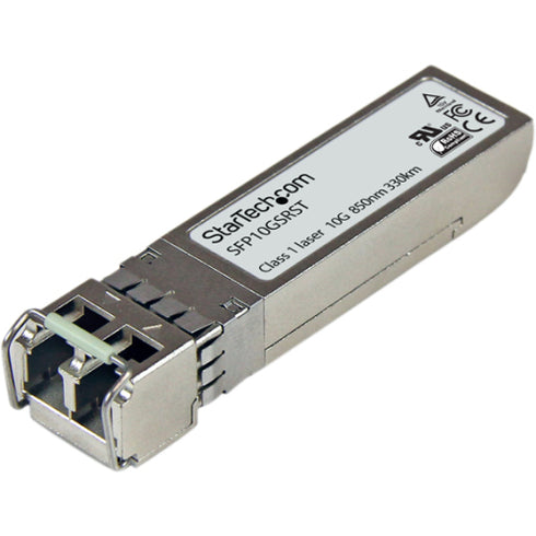 StarTech.com Cisco SFP-10G-SR Compatible SFP+ Module - 10GBASE-SR Fiber Optical SFP Transceiver - Lifetime Warranty - 10 Gbps - Maximum Transfer Distance: 300 m (984 ft.)