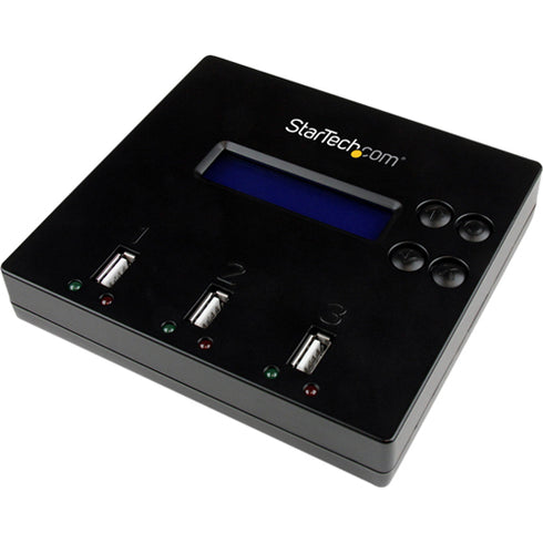 StarTech.com 1:2 Standalone USB Duplicator & Eraser - Flash Drives - TAA Compliant - USB 2.0 Memory Stick Duplicator Eraser