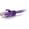 C2G-20ft Cat6 Snagless Unshielded (UTP) Network Patch Cable - Purple