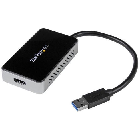 StarTech.com USB 3.0 to HDMI External Video Card Multi Monitor Adapter with 1-Port USB Hub - 1920x1200 - 1080p