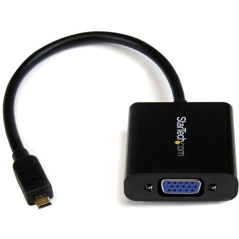 StarTech.com Micro HDMI® to VGA Adapter Converter for Smartphones - Ultrabook - Tablet - 1920x1080