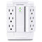 CyberPower CSB600WS Essential 6-Outlets Surge Suppressor Wall Tap and Swivel Outputs - Plain Brown Boxes