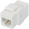 Intellinet Network Solutions Cat6 RJ45 Inline Coupler, Keystone Type, UTP, White