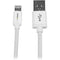 StarTech.com 2m (6ft) Long White Apple® 8-pin Lightning Connector to USB Cable for iPhone - iPod - iPad