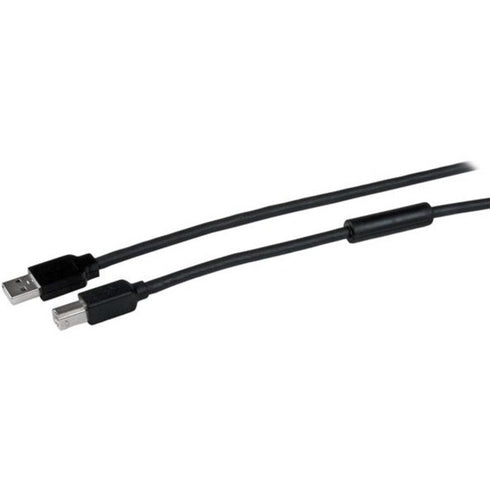 StarTech.com 15m - 50 ft Active USB 2.0 A to B Cable - M-M