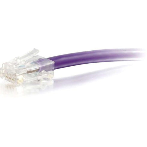C2G-7ft Cat6 Non-Booted Unshielded (UTP) Network Patch Cable - Purple