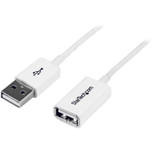 StarTech.com 3m White USB 2.0 Extension Cable A to A - M-F
