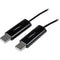 StarTech.com 2 Port USB Keyboard Mouse Switch Cable w- File Transfer for PC and Mac®