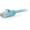 C2G 35ft Cat6a Snagless Unshielded (UTP) Network Patch Cable - Aqua