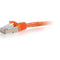 C2G-9ft Cat6 Snagless Shielded (STP) Network Patch Cable - Orange