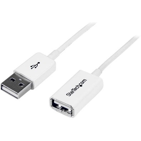 StarTech.com 1m White USB 2.0 Extension Cable A to A - M-F