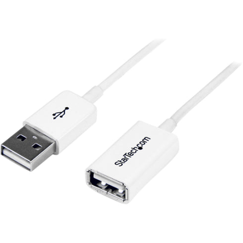 StarTech.com 1m White USB 2.0 Extension Cable A to A - M-F