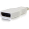 C2G Mini DisplayPort to DisplayPort Adapter - Mini DP to DP - M-F White
