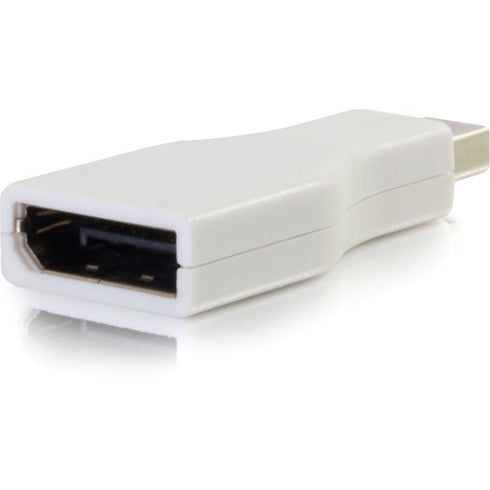 C2G Mini DisplayPort to DisplayPort Adapter - Mini DP to DP - M-F White