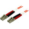 2m Fiber Optic Cable - Multimode Duplex 50-125 - OFNP Plenum - LC-LC - OM2 - LC to LC Fiber Patch Cable