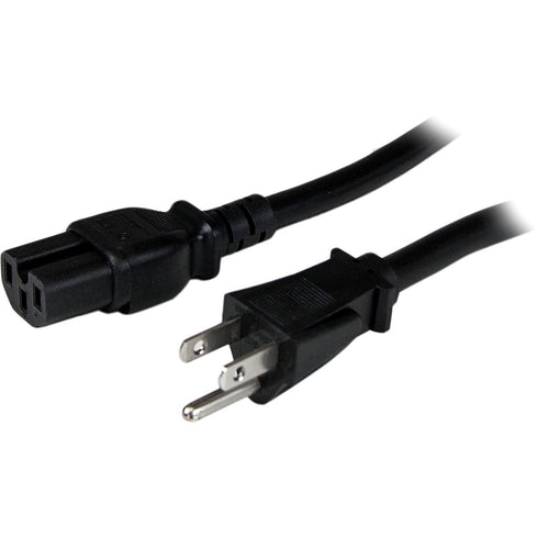 StarTech.com 4 ft Heavy Duty 14 AWG Computer Power Cord - NEMA5-15P to C15