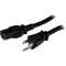 StarTech.com 8 ft Heavy Duty 14 AWG Computer Power Cord - NEMA5-15P to C15