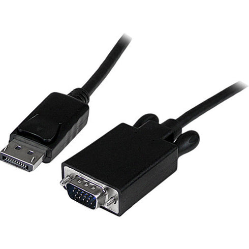 StarTech.com 3 ft DisplayPort to VGA Adapter Converter Cable - DP to VGA 1920x1200 - Black