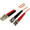 3m Fiber Optic Cable - Multimode Duplex 50-125 - OFNP Plenum - LC-ST - OM2 - LC to ST Fiber Patch Cable