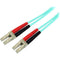 StarTech.com 3m Fiber Optic Cable - 10 Gb Aqua - Multimode Duplex 50-125 - LSZH - LC-LC - OM3 - LC to LC Fiber Patch Cable