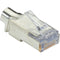 Black Box Shielded CAT6 EZ-RJ45 Modular Plugs, 100-Pack