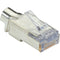 Black Box Shielded CAT6 EZ-RJ45 Modular Plugs, 100-Pack