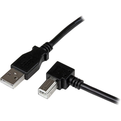 StarTech.com 3m USB 2.0 A to Right Angle B Cable - M-M