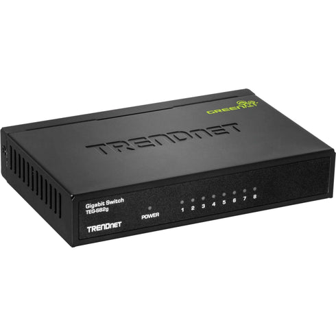 TRENDnet 8-Port Gigabit GREENnet Switch