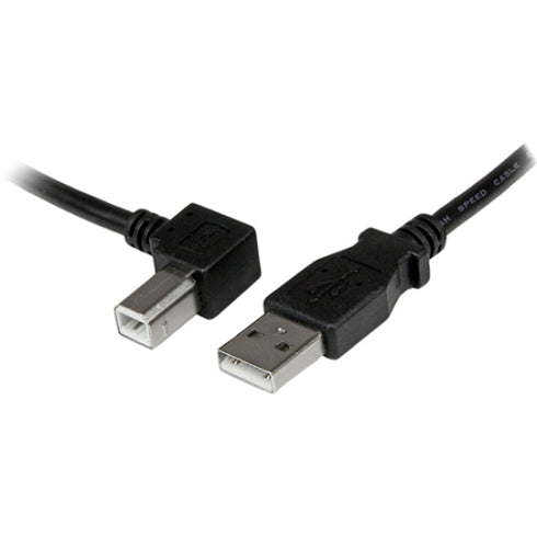 StarTech.com 2m USB 2.0 A to Left Angle B Cable - M-M