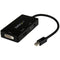 StarTech.com Mini DisplayPort Adapter - 3-in-1 - 1080p - Monitor Adapter - Mini DP to HDMI - VGA - DVI Adapter Hub